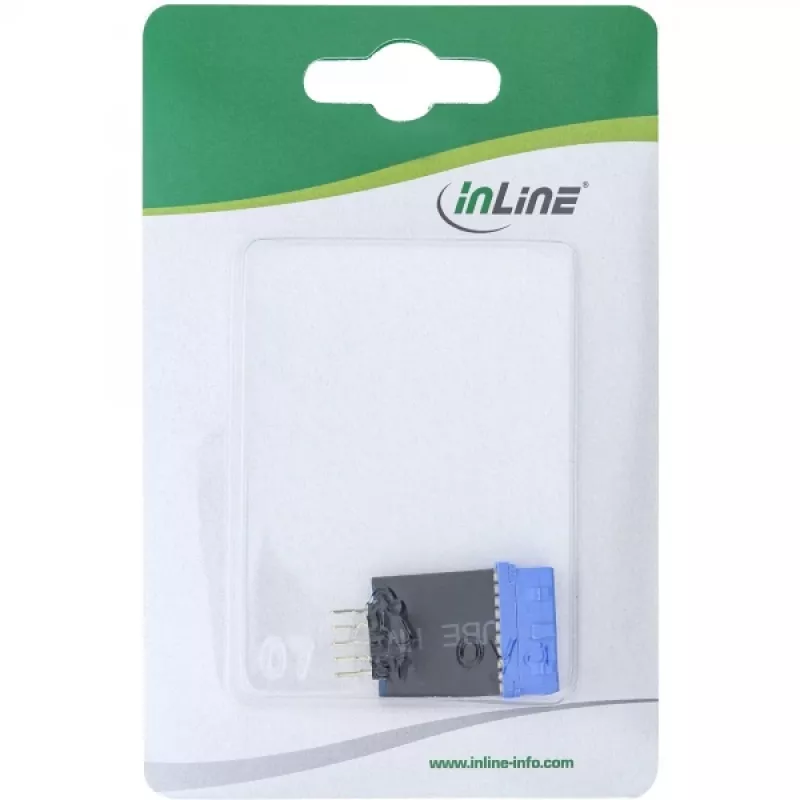InLine USB 3.0 į 2.0 adapteris vidinis USB3.0 19 kontaktų į USB2.0 įrenginį
