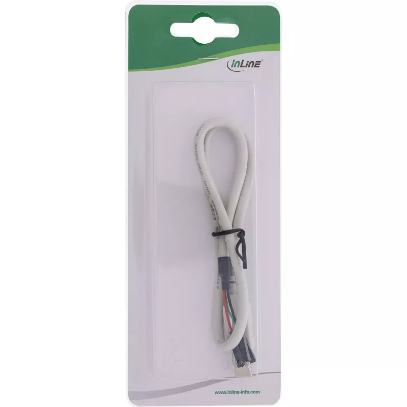InLine USB 2.0 laidas vidinis USB B kištukas / antraštės jungtis, 0,40 m