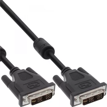 DVI-I laidas 24+5 M/M Dual Link InLine 17793 3m