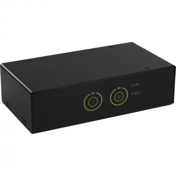 InLine stalinis KVM jungiklis, 2 prievadai, HDMI, USB 3.0, su garsu