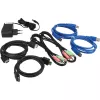 InLine stalinis KVM jungiklis, 2 prievadai, HDMI, USB 3.0, su garsu