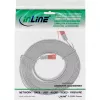 InLine Flat Ultraslim Patch laidas U/UTP Cat.6 Gigabit ready pilkas 1,5 m
