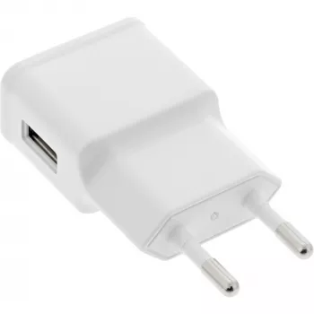 InLine USB maitinimo adapteris Single 31504W 100-240V į 5V/1.2A baltas