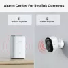 Reolink Hub 1 bazinis blokas su 2× Argus Series B310 belaidėmis 3MP kameromis, baltos spalvos, vidaus naudojimui