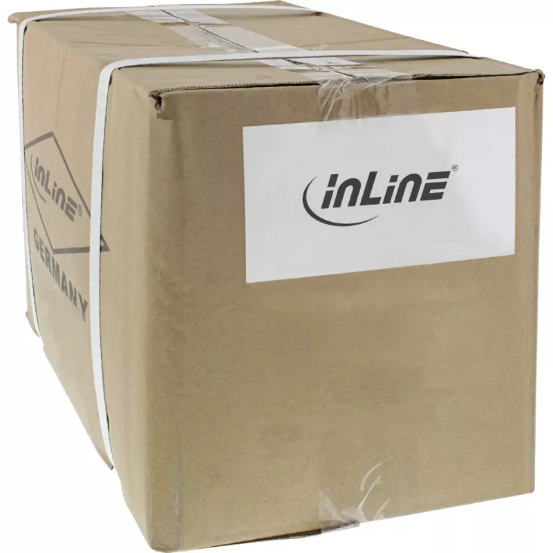 InLine B-76811B tinklo kabelis, mėlynas, 1 m, Cat6a, S/FTP (S-STP)