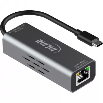 InLine 33380J USB-C į RJ45 PoE adapteris