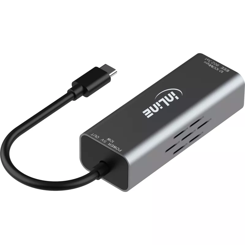 InLine 33380J USB-C į RJ45 PoE adapteris