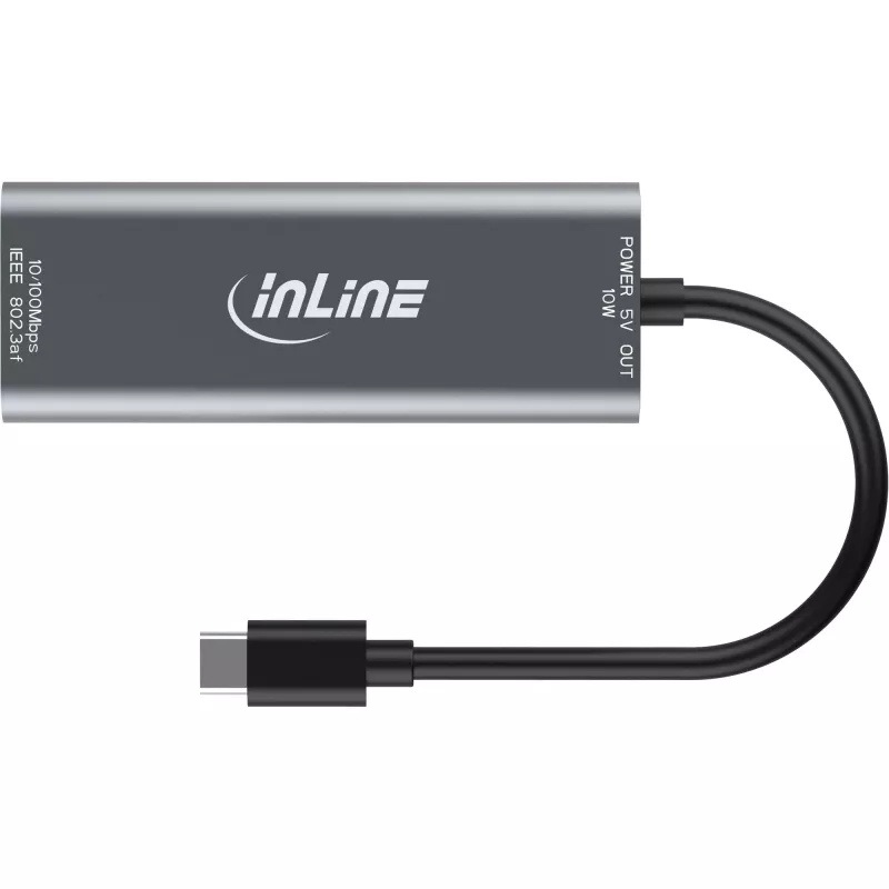 InLine 33380J USB-C į RJ45 PoE adapteris