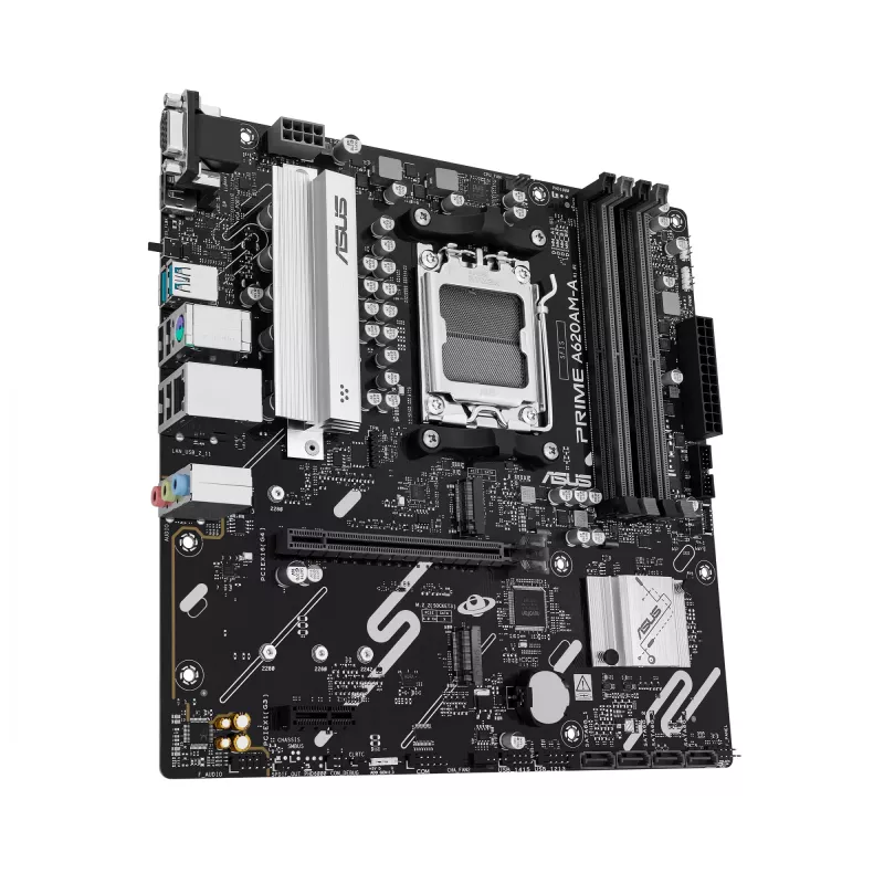 Motininė plokštė ASUS PRIME A620AM-A-CSM, A620, AM5, Micro ATX