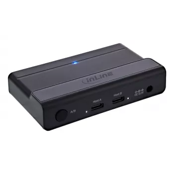 InLine 60604I USB-C jungiklis su 4 prievadų USB šakotuvu