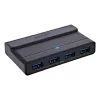 InLine 60604I USB-C jungiklis su 4 prievadų USB šakotuvu