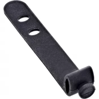 InLine 59972B Silikoninis kabelio raištis Kopėtėlės tipo 65 mm Juoda 10 vnt.