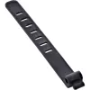 InLine 59972A Ladder tipo kabelio raištis, silikoninis, juodas, 10 vnt.