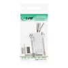 Adapteris InLine DB9 moteriškas / RJ45 8P8C moteriškas metalizuotas korpusas 68889L
