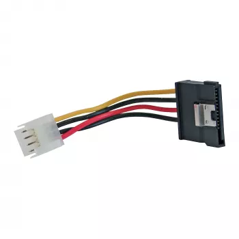 InLine SATA maitinimo adapterio laidas 3,5 colio / 15 kontaktų SATA su fiksatoriumi 0,06 m
