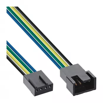InLine 4pin Molex ventiliatoriaus ilginimo laidas vyriškas/moteriškas 0,70 m