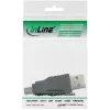 InLine Adapteris USB 2.0 Type A kištukas / Mini-USB 5 kontaktų kištukas 33441C