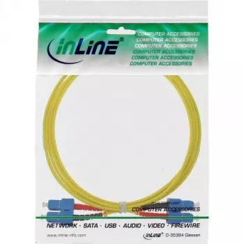 InLine šviesolaidinis dvipusis laidas SC/SC 9/125µm OS2 2 m