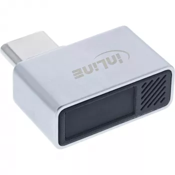 InLine USB-C pirštų atspaudų skaitytuvas, suderinamas su Windows Hello, 21mm x 22mm x 9mm