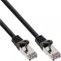 InLine Patch laidas F/UTP Cat.5e juodas 0,5 m