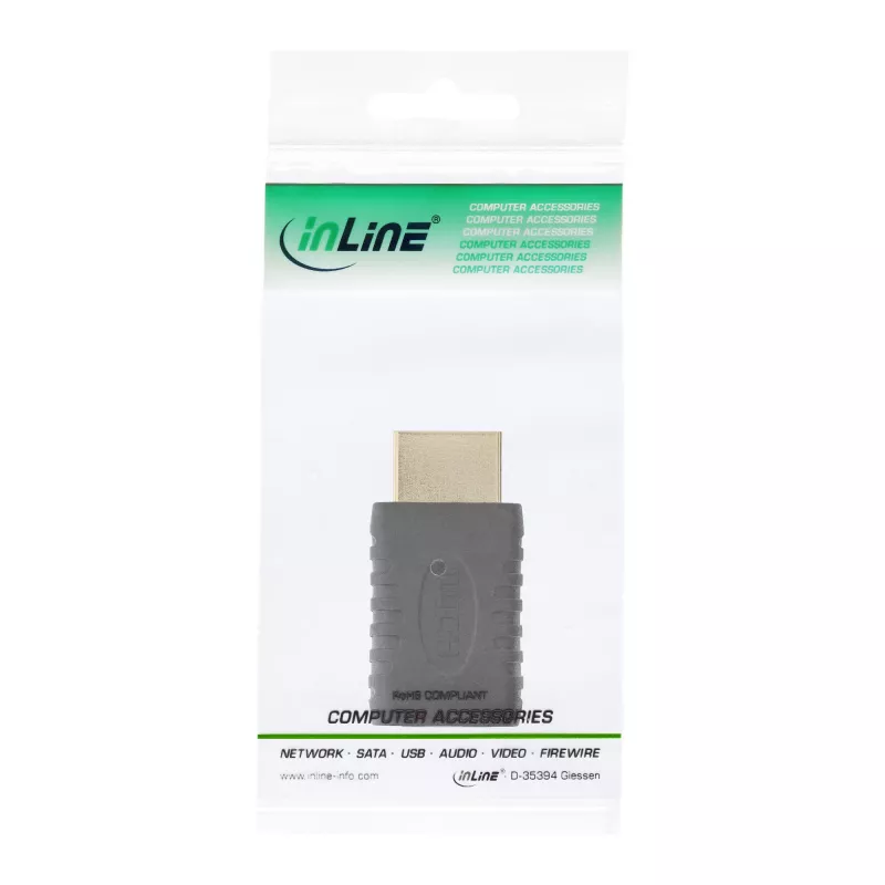 HDMI adapteris InLine 17691G HDMI kištukas / Mini HDMI lizdas, auksuoti kontaktai