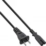 InLine maitinimo laidas Kinijos kištukas į Euro8 IEC-C7, juodas, 1,8 m