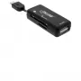 InLine OTG kortelių skaitytuvas Dual Flex SD, microSD su USB prievadu ir 2 lizdais