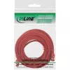 InLine Patch Laidas S/FTP PiMF Cat.6 250MHz varis be halogenų raudonas 15m
