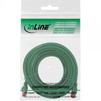 InLine Patch Laidas S/FTP PiMF Cat.6 250MHz varis halogen free žalias 15m