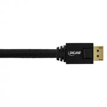 InLine aktyvus DisplayPort kabelis, juodas, paauksuoti kontaktai, 20 m