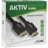 InLine aktyvus DisplayPort kabelis, juodas, paauksuoti kontaktai, 20 m