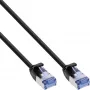 InLine Slim apvalus Patch Laidas U/FTP Cat.6A juodas 2m