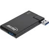 InLine USB 3.0 pasukamas USB centras, 4 prievadai, juodas