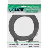 InLine plonas apvalus Patch laidas U/FTP Cat.6A juodas 5m