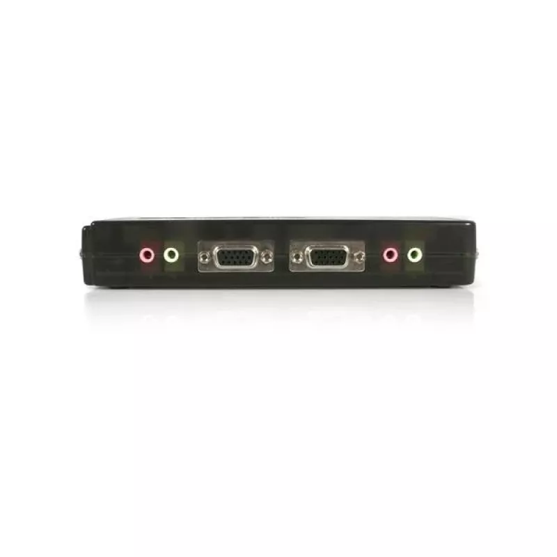 StarTech.com 4 prievadų USB KVM jungiklio rinkinys su kabeliais ir garsu