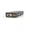 StarTech.com 4 prievadų USB KVM jungiklio rinkinys su kabeliais ir garsu