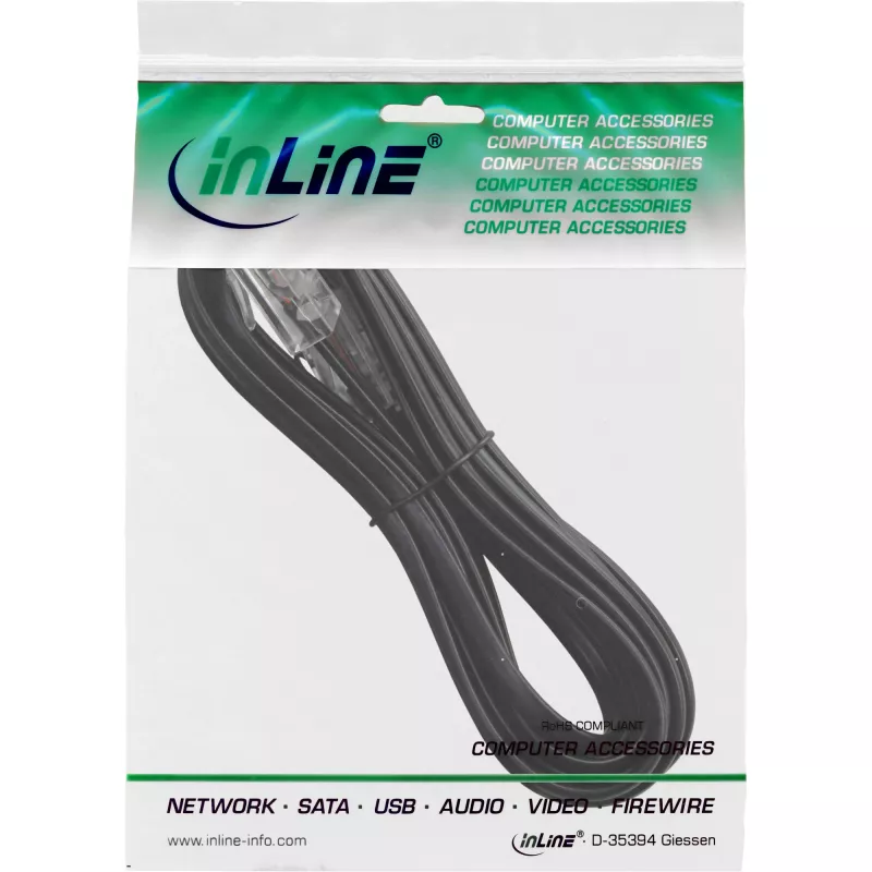 InLine ISDN kabelis RJ45 vyriškas / vyriškas 8P4C 3m