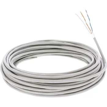 InLine Telefono kabelis 4 laidai vientisas montavimui 2x2x0,6 mm ekranuotas 25 m