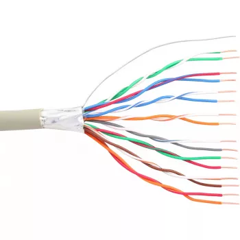 InLine telefono laidas 16 laidų 8x2x0,6 mm ekranuotas 25 m