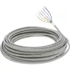 InLine telefono kabelis 12 laidų kietas montavimui 6x2x0,6 mm ekranuotas 25 m