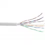 InLine telefono kabelis 12 gyslų kietas montavimui 6x2x0,6mm ekranuotas 100m