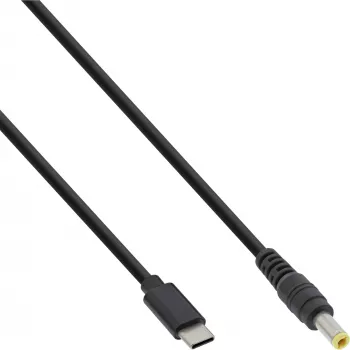 InLine USB-C į ASUS/Lenovo nešiojamojo kompiuterio (apvalus) įkrovimo laidas, 2 m