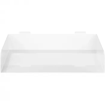 InLine Slatwall Shelf didelė lentyna balta Plienas 318mm 250mm 68mm