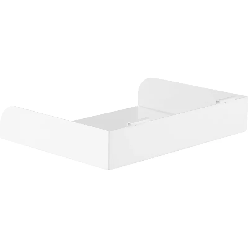 InLine Slatwall Shelf didelė lentyna balta Plienas 318mm 250mm 68mm
