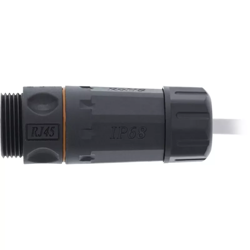 InLine Cat.6A mova, vandeniui atspari IP68, 2x RJ45 F/F, 1:1