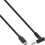 InLine USB-C į HP nešiojamojo kompiuterio (apvalus/mažas) įkrovimo laidas, 2 m