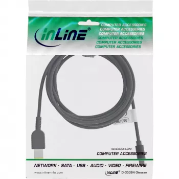 InLine USB-C į Lenovo nešiojamojo kompiuterio (stačiakampis) įkrovimo laidas, 2 m