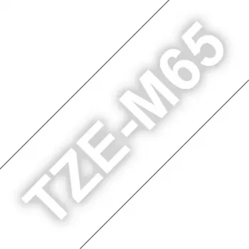 Brother TZE-M65 etikečių juosta, matinė, skaidri