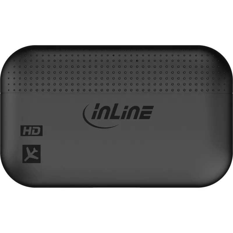 InLine Bluetooth garso siųstuvas lėktuvui, BT 5.0, aptX HD/LL