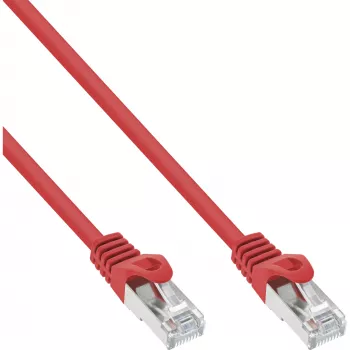 InLine Patch Laidas SF/UTP Cat.5e raudonas 10m